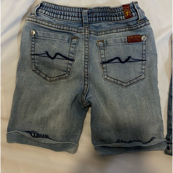24months_Baby Jean Shorts_Sping_Summer_ 7 for all man kind shorts bundle - Picture 4 of 8